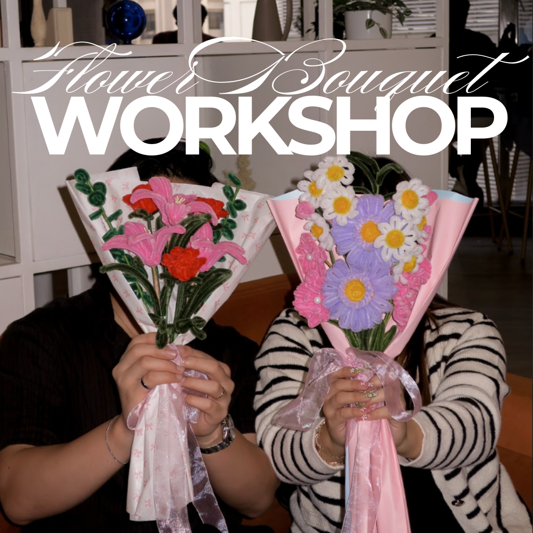 Flower Bouquet Arranging at Odd Cafe