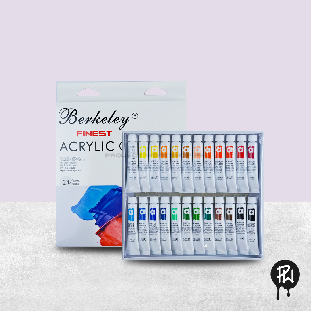 Berkeley Acrylic Colour Set 24