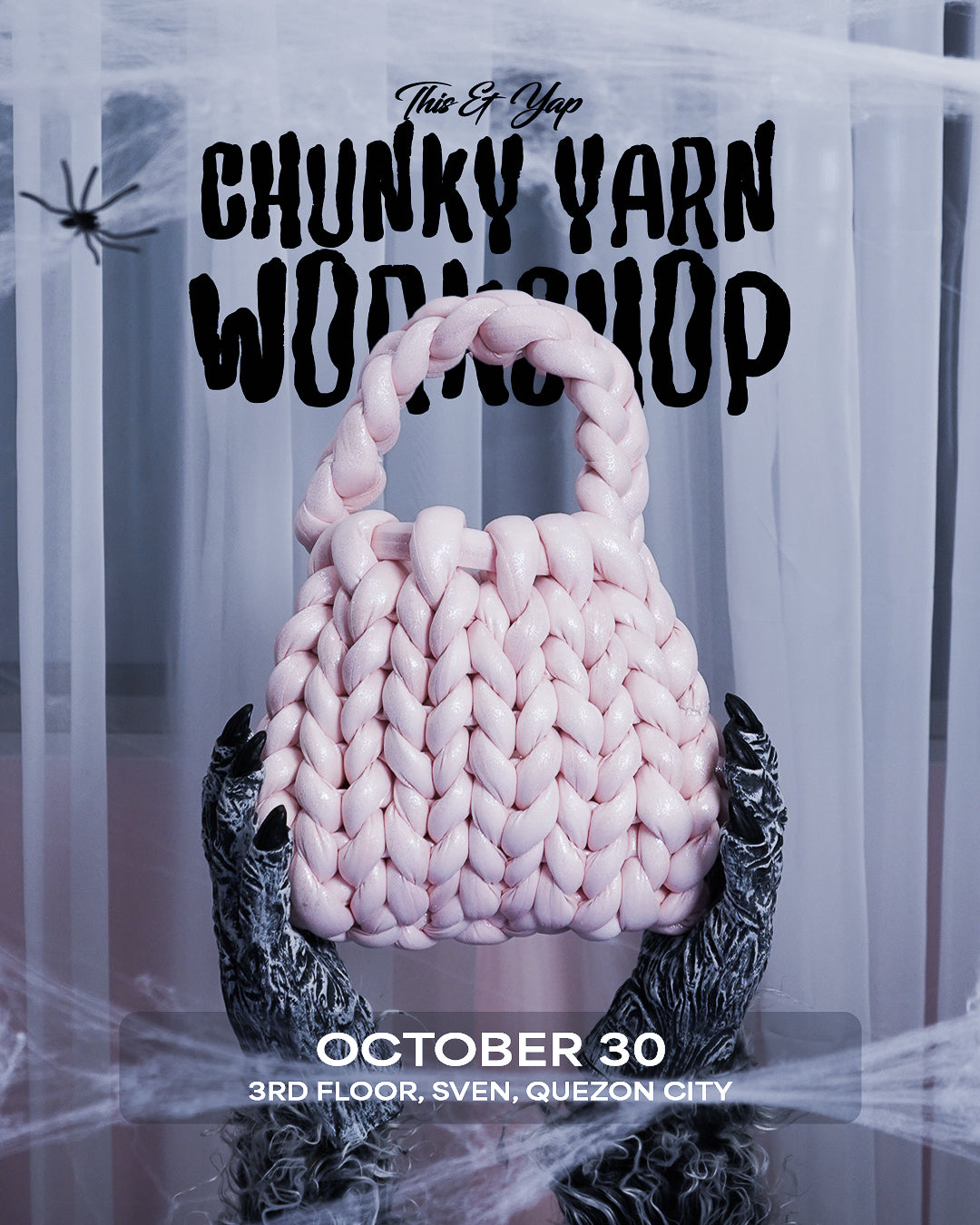Chunky Yarn Bag Knitting | Oct 30