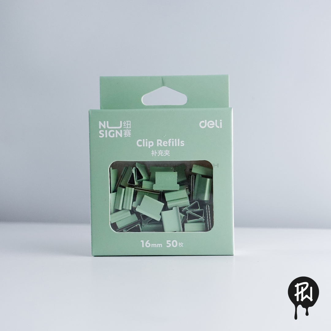 Deli Clip Refills, 16mm, 50pcs