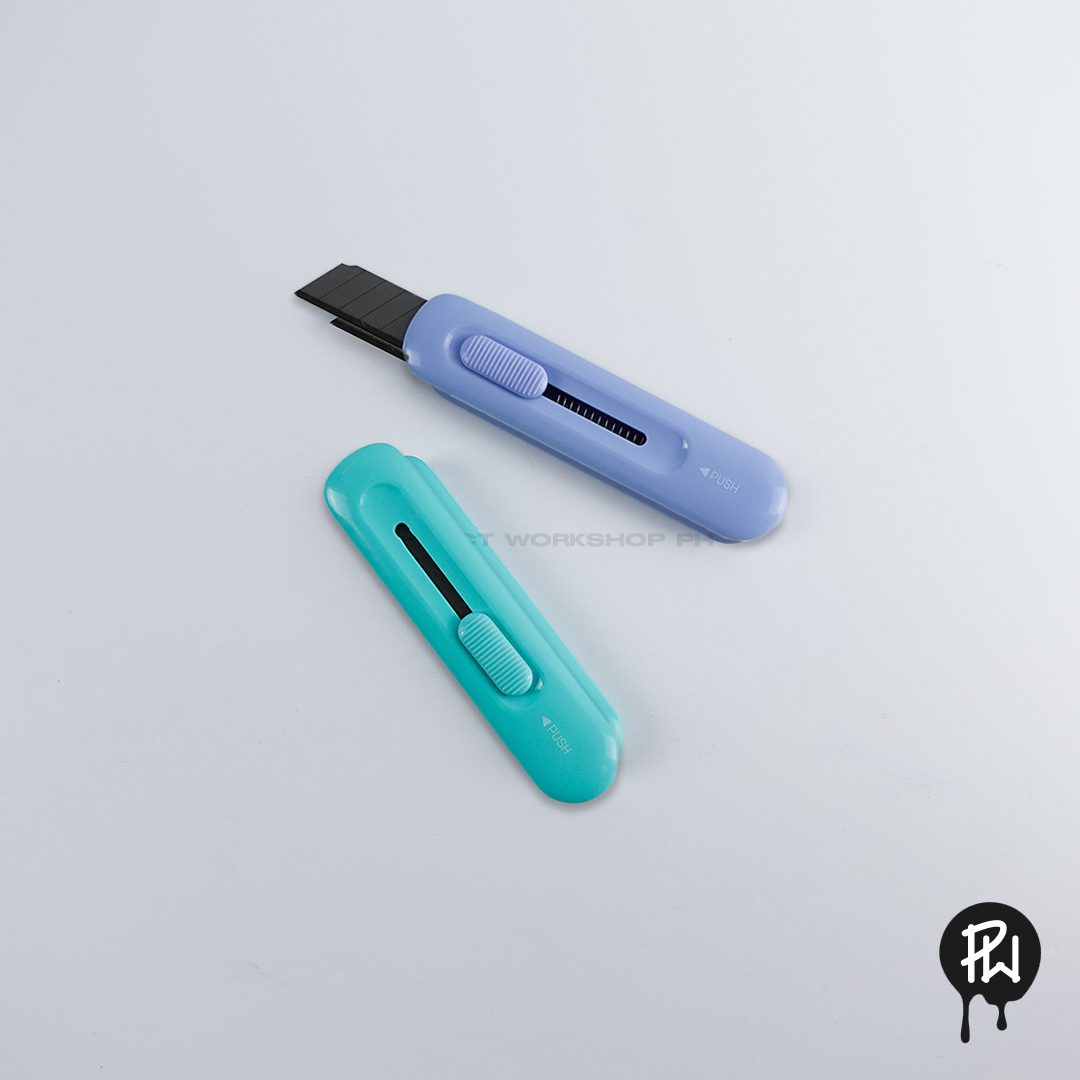 Deli Retractable Cutter, Single Edge Sharp Razor Blade