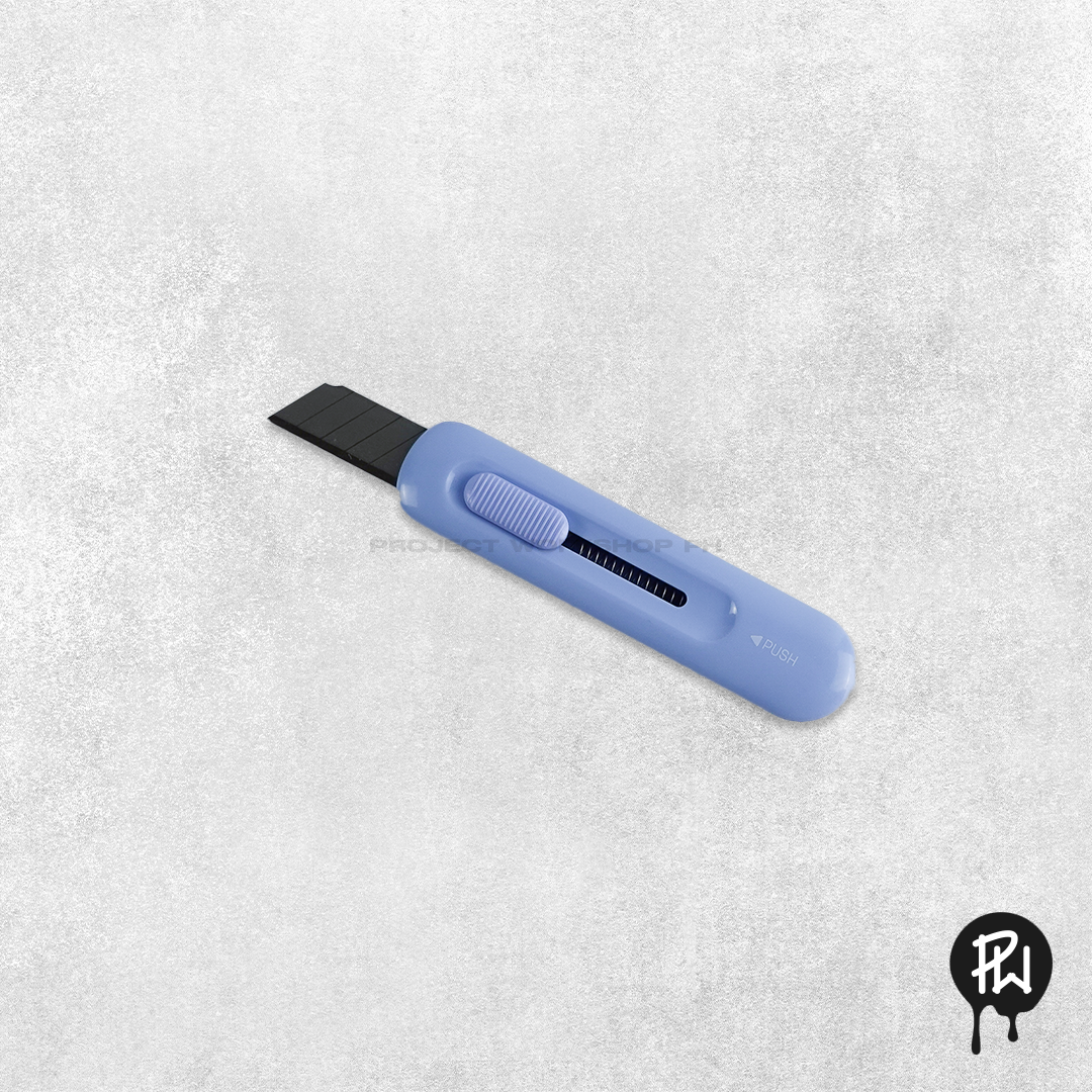 Deli Retractable Cutter, Single Edge Sharp Razor Blade