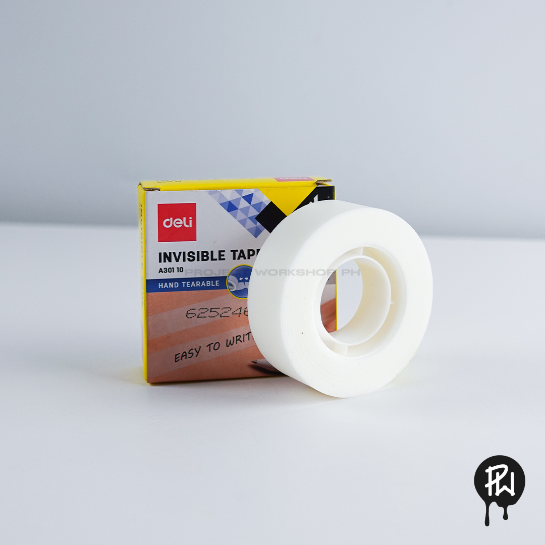 Deli Invisible Tape 18mm x 33m, 1 Roll – Project Workshop PH