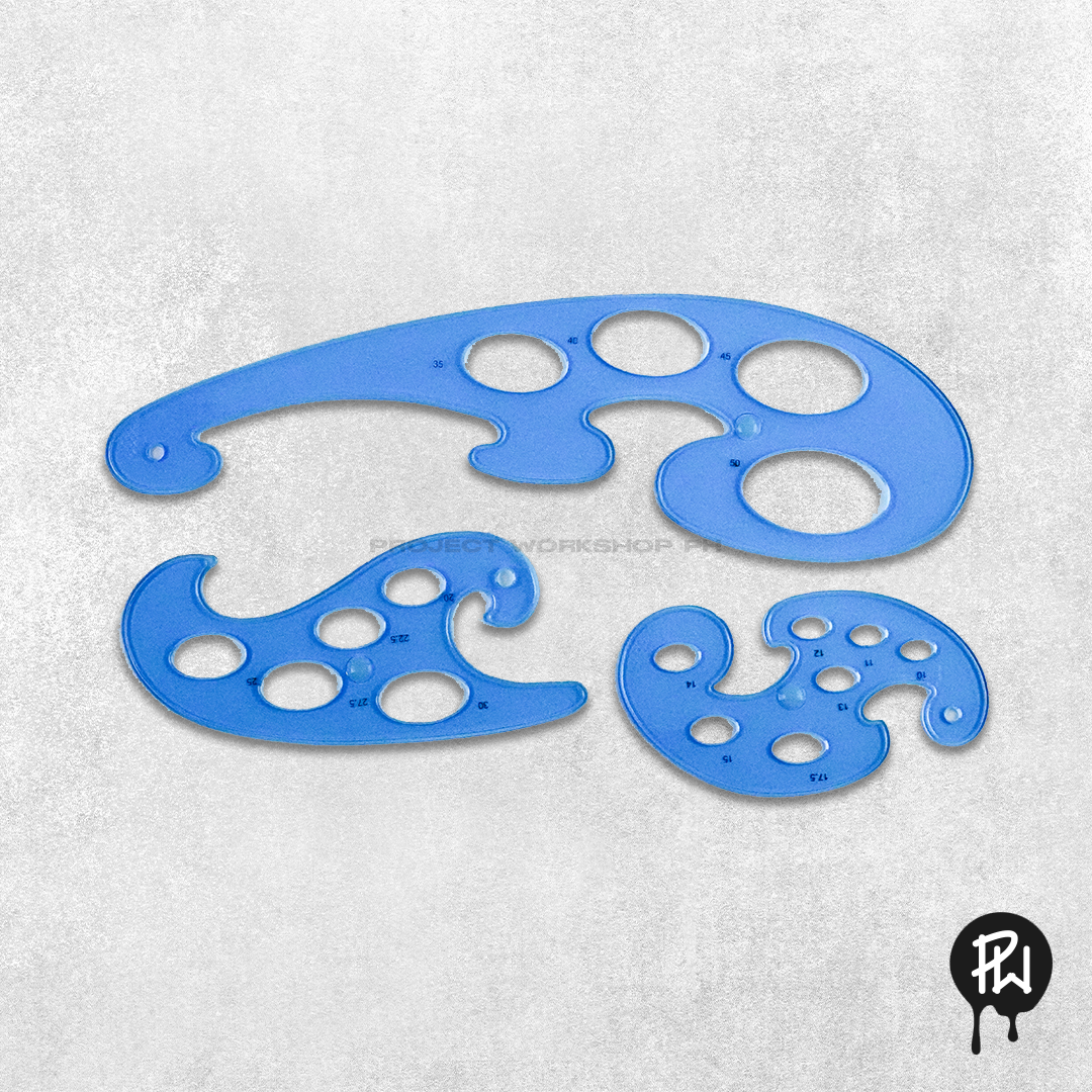 Diamant French Curve Set 3s