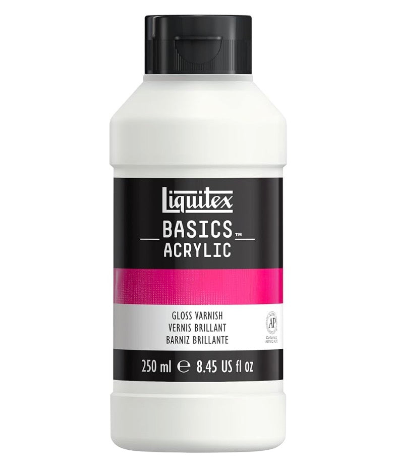 Liquitex Basicx Additives Bottle Gloss Varnish 250ml
