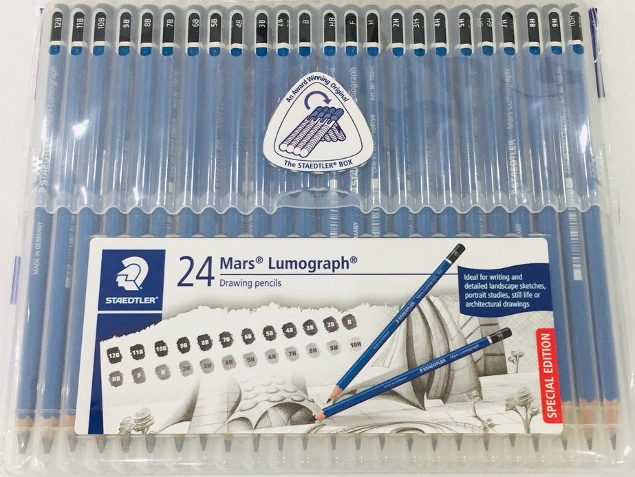 Staedtler Mars Lumograph Graphite Pencils (9B-6H)