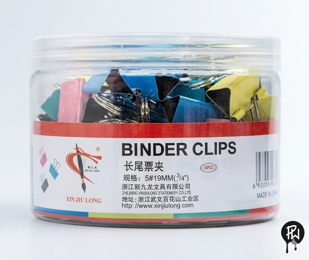 Binder Paper Clips (Assorted)