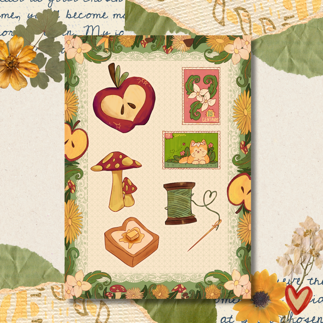 ITA-Journal CottageCore (Green)