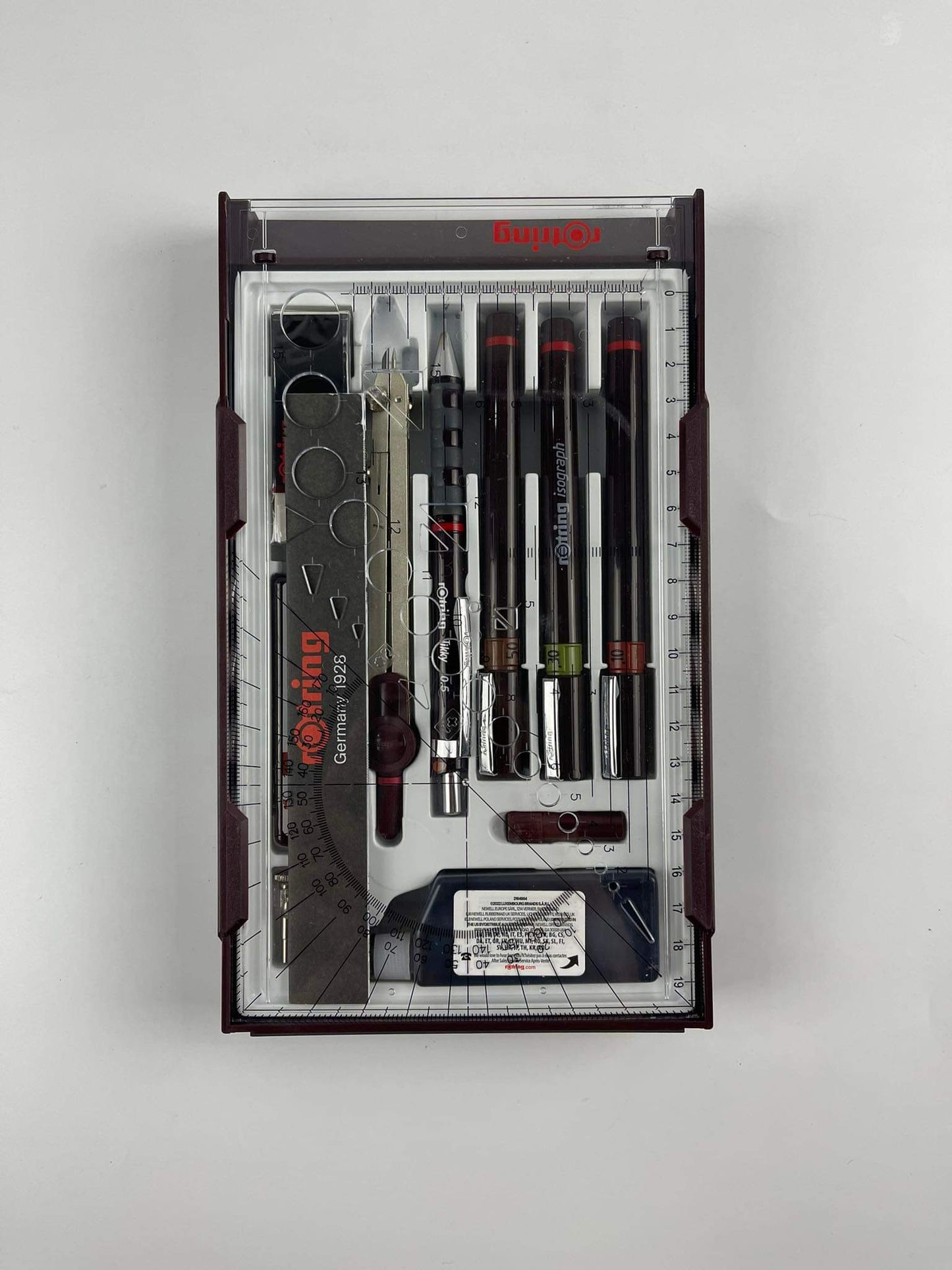 Rotring Techpen Master/College Set (0.1mm, 0.3mm, 0.5mm), (0.2mm, 0.3mm, 0.5mm)