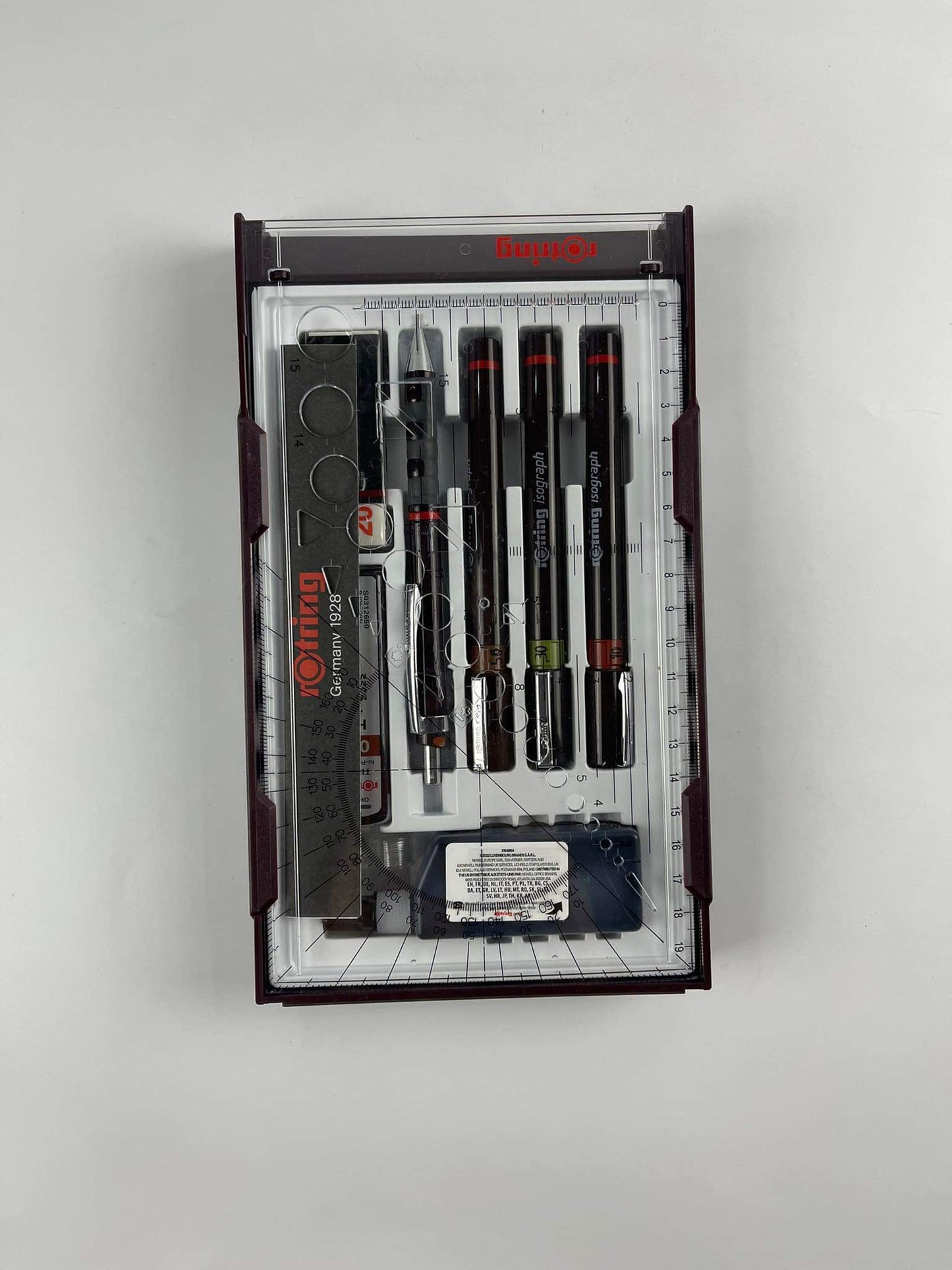 Rotring Techpen Master/College Set (0.1mm, 0.3mm, 0.5mm), (0.2mm, 0.3mm, 0.5mm)
