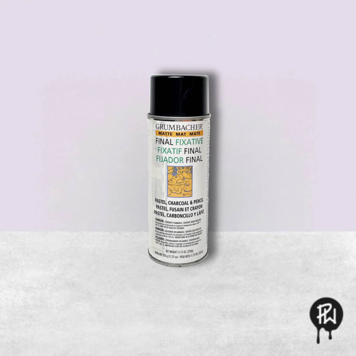 Grumbacher Final Fixative Matte 11.25oz