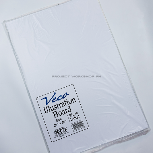 Veco Illustration Board w Plastic (10x15", 15”x20”)(3ply)(5pcs)