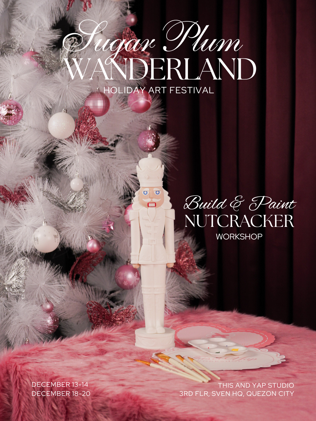 Build and Paint your own Nutcracker | December 2025