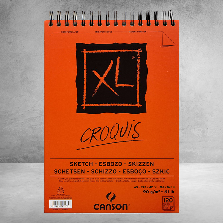 Canson XL Sketchpad A3/90gsm/120sh