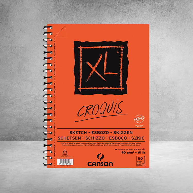Canson XL Sketchpad A5/90gsm/60sh