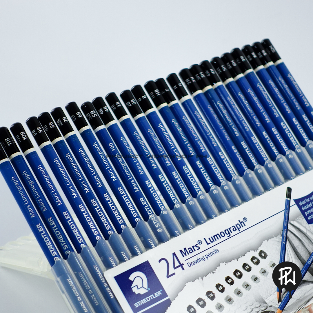 Staedtler Mars Lumograph Graphite Pencil 24 Set