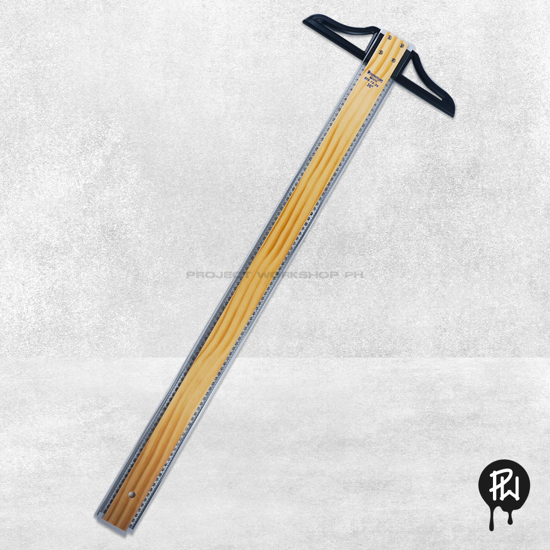 Accurately trace the ideal lines with this Staedtler-Mars T-square. Its higher edges provide more stability to the side of your writing instrument instead of its point for enhanced precision and a crisper mark. Staedtler Tsquare Wood 36” - Elevated acrylic edges - Black fixed wood head - 36" Project Workshop PH Creating Possibilities, Celebrating Art Feel free to message us for any inquiries regarding our products. #artsupplies #artsandcrafts #artandcraftsstore #projectworkshopph