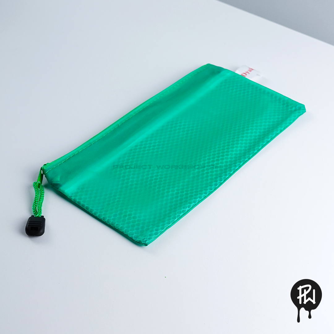 Pencil Case (Black, Green, Pink, White)
