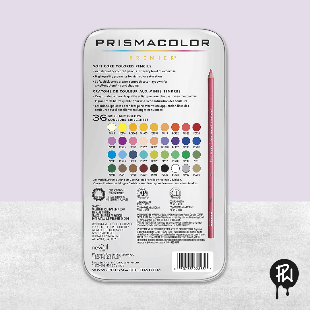 Prismacolor Premier Colored Pencil Set (24s, 36s, 48s, 72s, 132s, 150s)