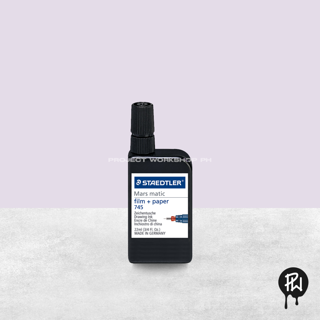 Staedtler Drawing Ink, Mars Matic 745 M, 22ml