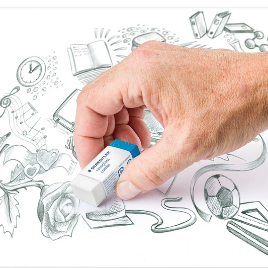 Staedtler Rasoplast Combi Eraser (Size: 33 x 19 x 13 mm)