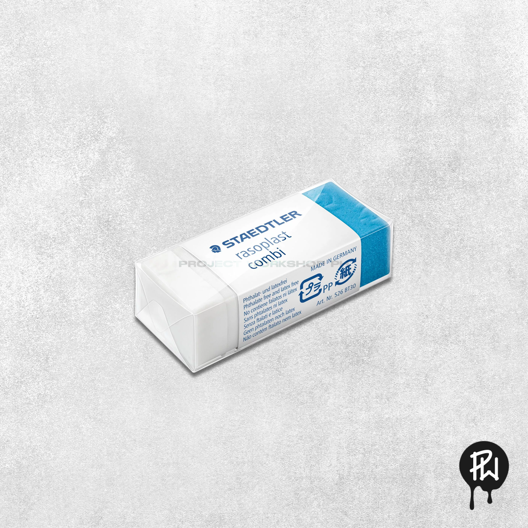 Staedtler Rasoplast Combi Eraser (Size: 33 x 19 x 13 mm)