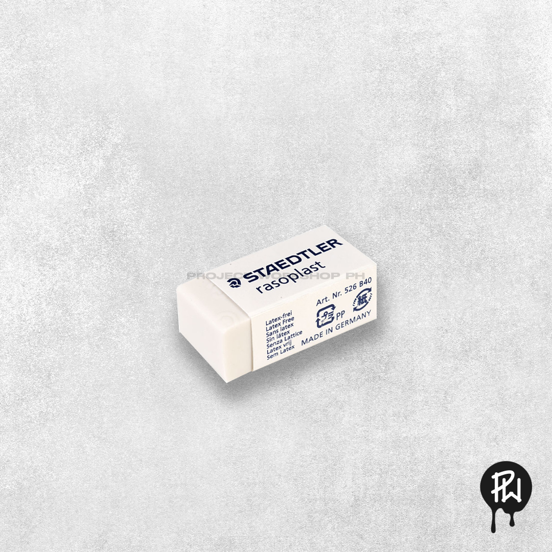 Staedtler Rasoplast Eraser Small (Size: 33 x 16 x 13 mm)