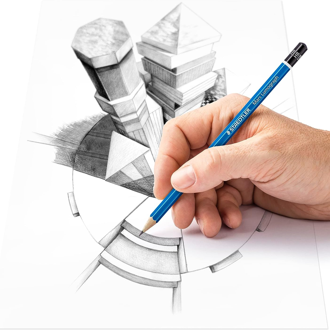 Staedtler Mars Lumograph Graphite Pencils (12B-6H)