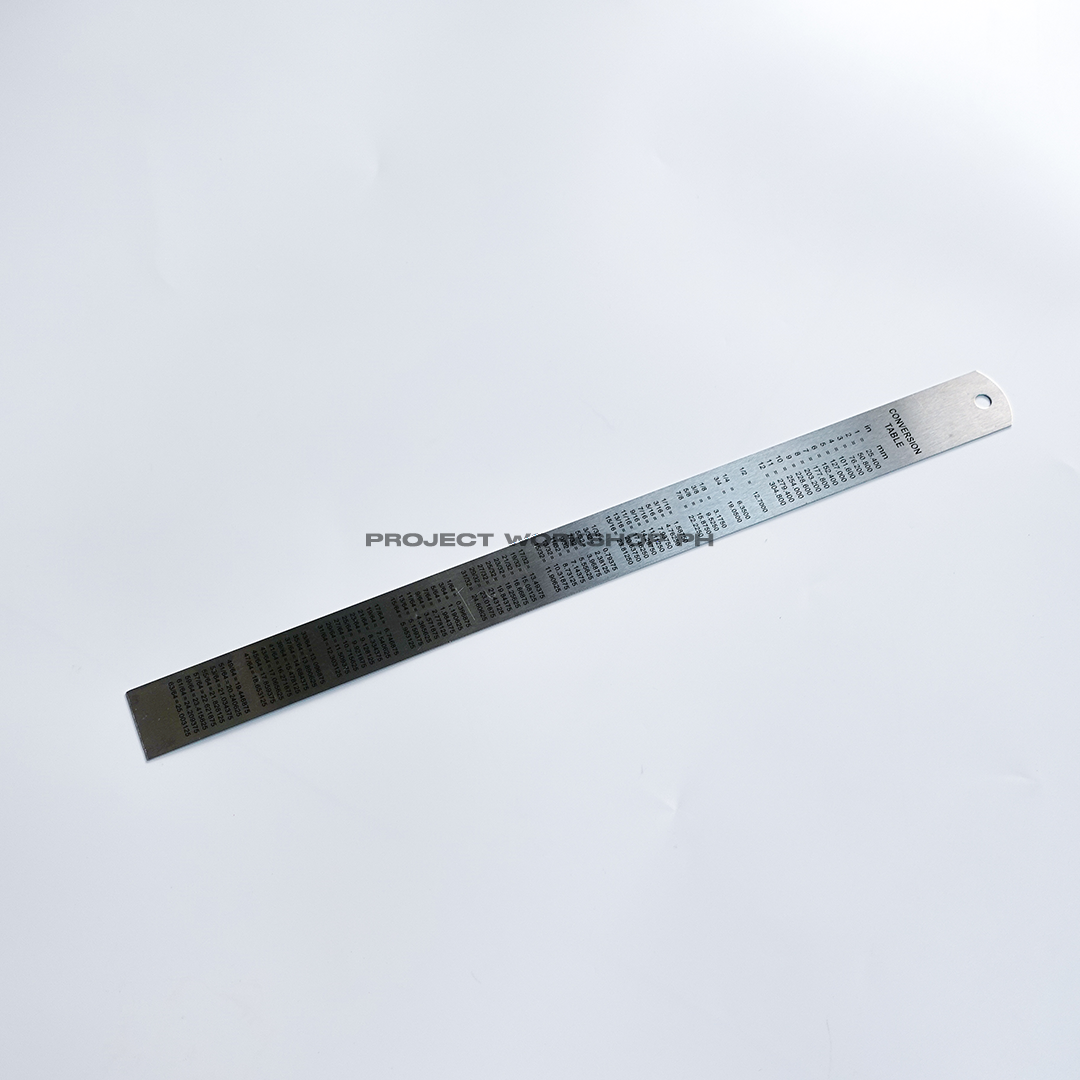 Steel Ruler 12" (Project: Workshop PH)