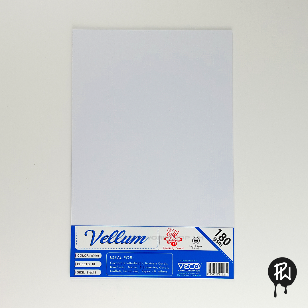 Veco Elit Vellum Board 180gsm (10pcs/pack)