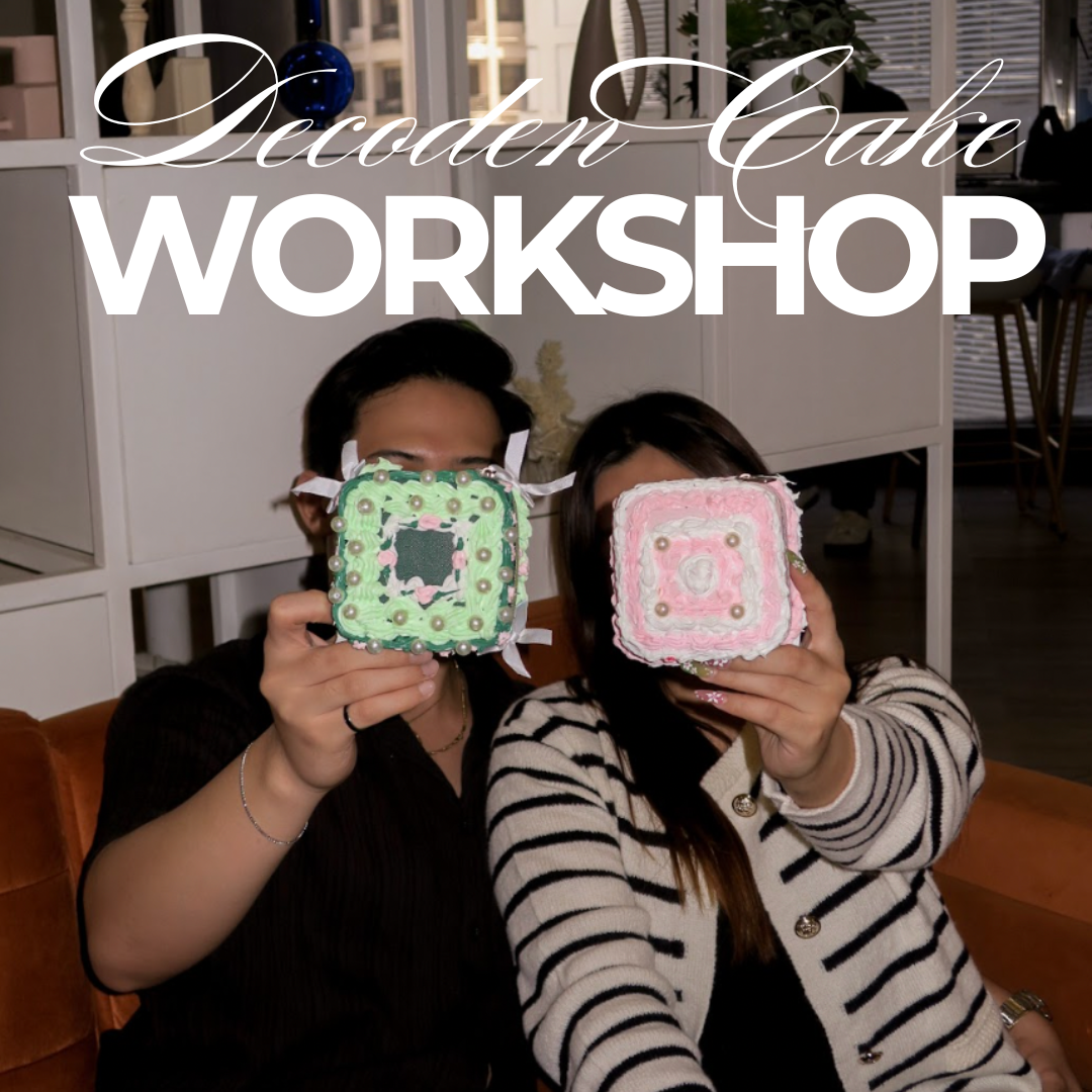 Decoden Fake Cake Decorating Workshop at Odd Cafe
