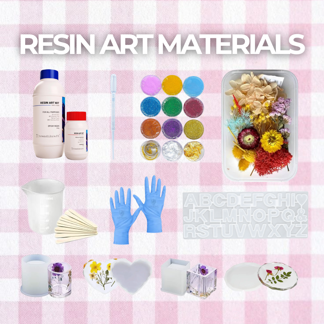 Resin Art Workshop at Odd Cafe