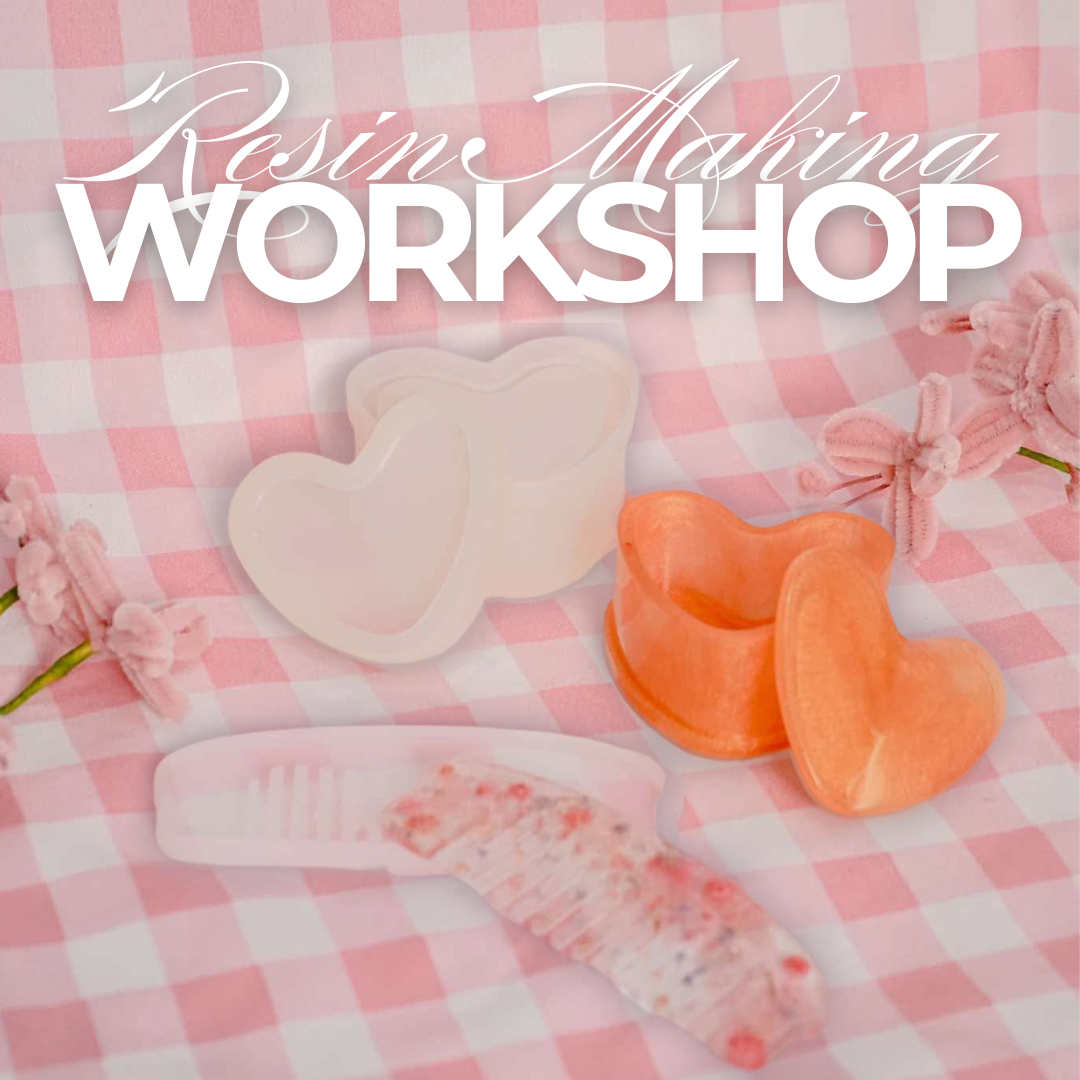 Resin Art Workshop at Odd Cafe