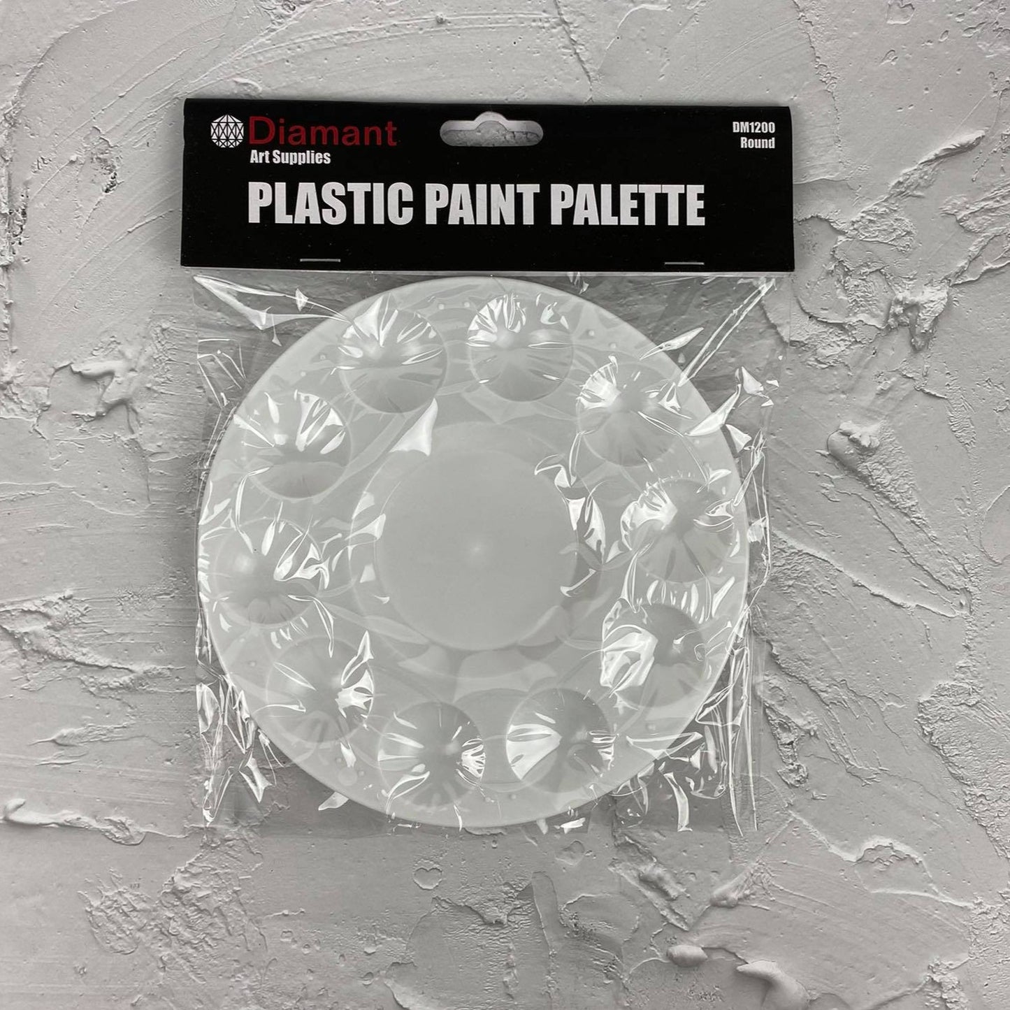 Diamant Round Mixing Paint Palette, 10 Wells