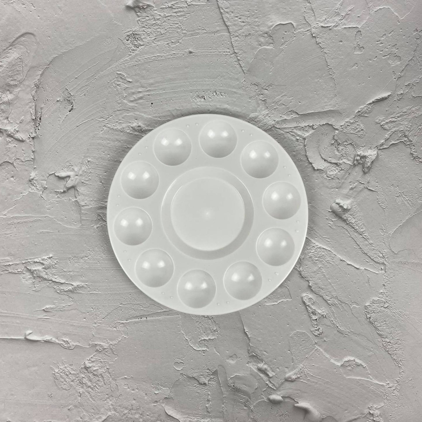 Diamant Round Mixing Paint Palette, 10 Wells