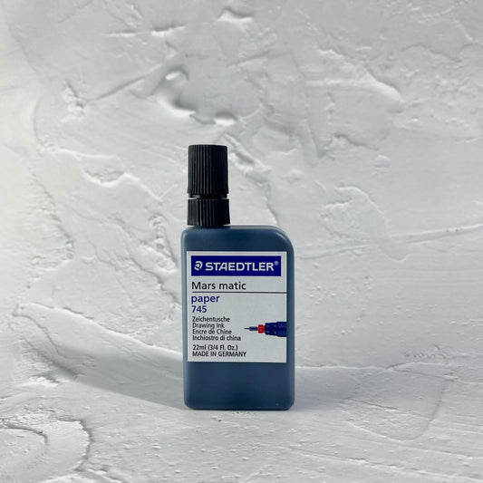 Staedtler Drawing Ink, Mars Matic 745 M, 22ml