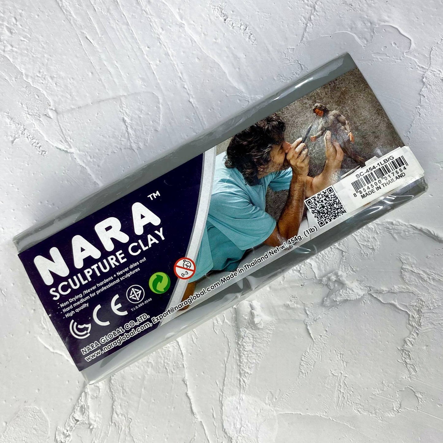 Nara Sculpture Clay Grey 500g