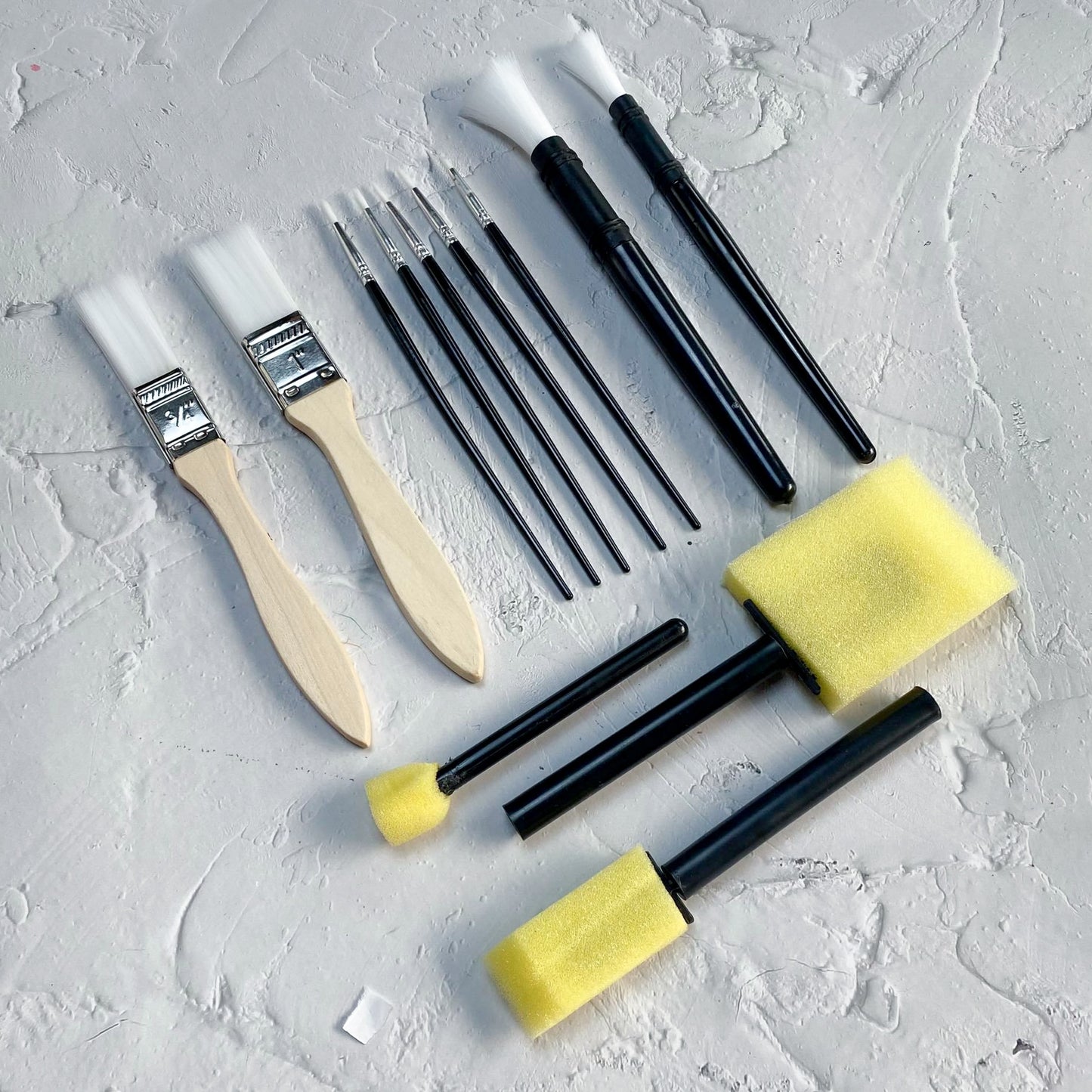 Berkeley Artist Brush Set & Sponge 12s