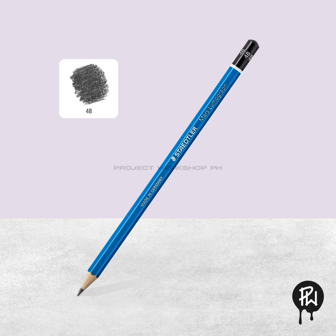 Staedtler Mars Lumograph Graphite Pencils (12B-6H)
