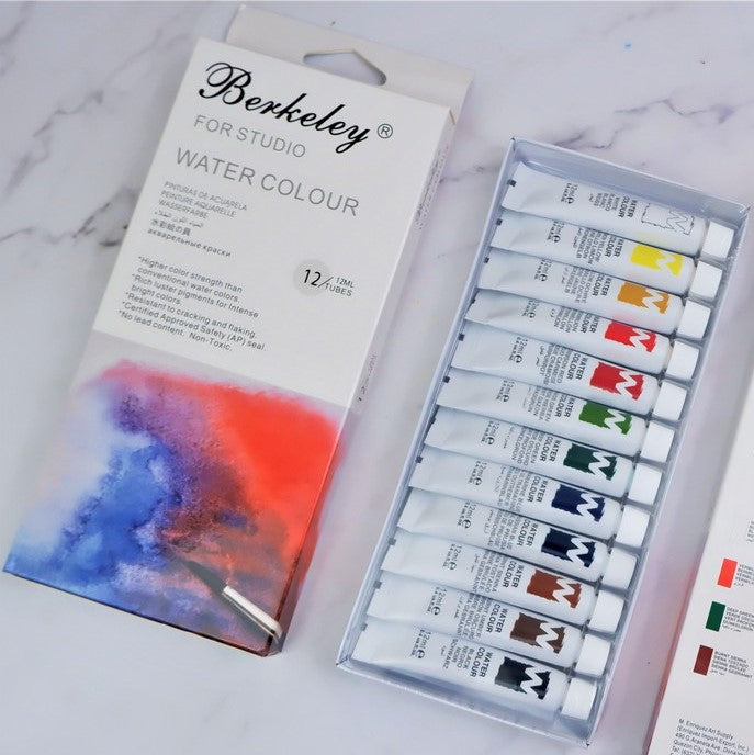 Berkeley Watercolor 12 Color Set