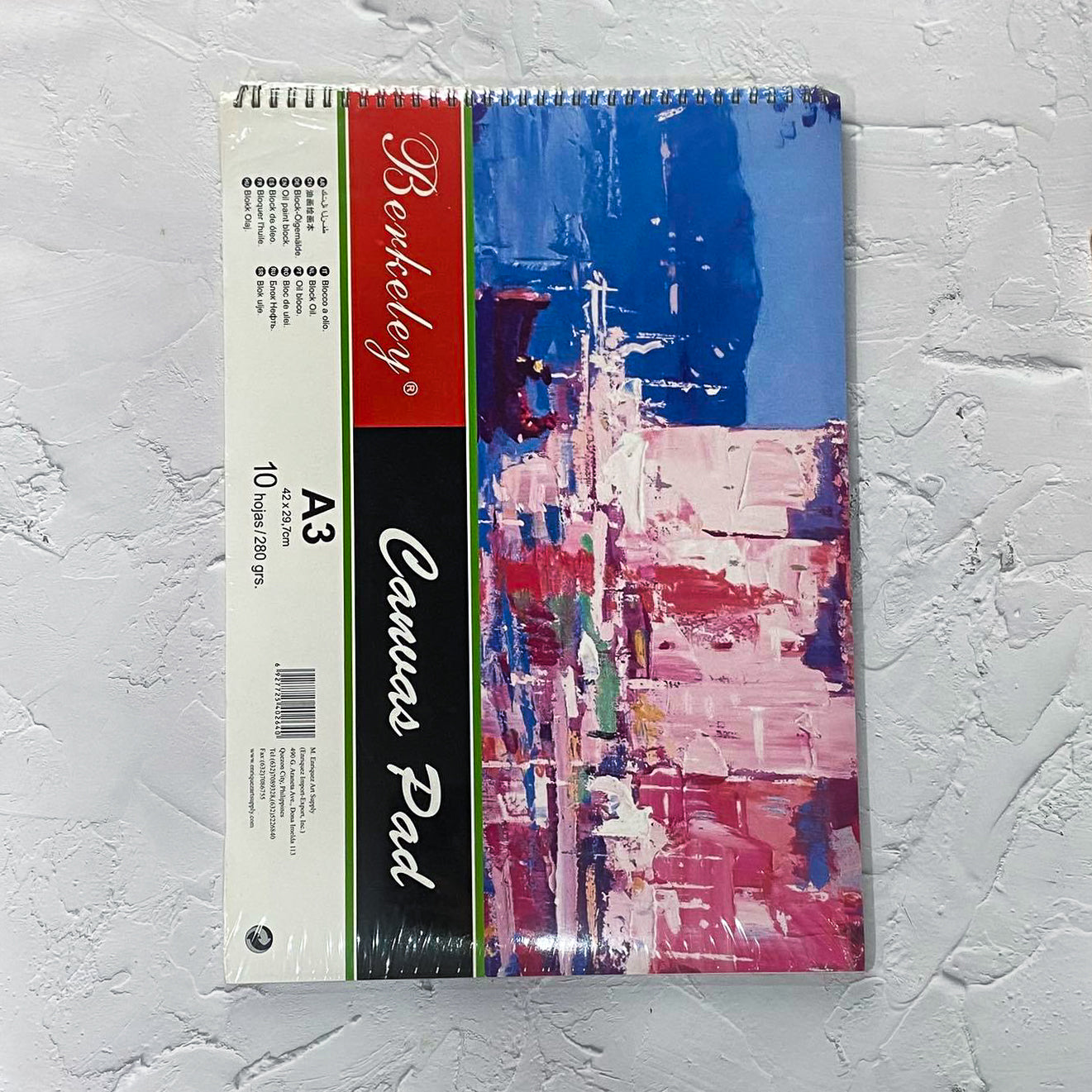 Berkeley Canvas Pad A3/10pgs
