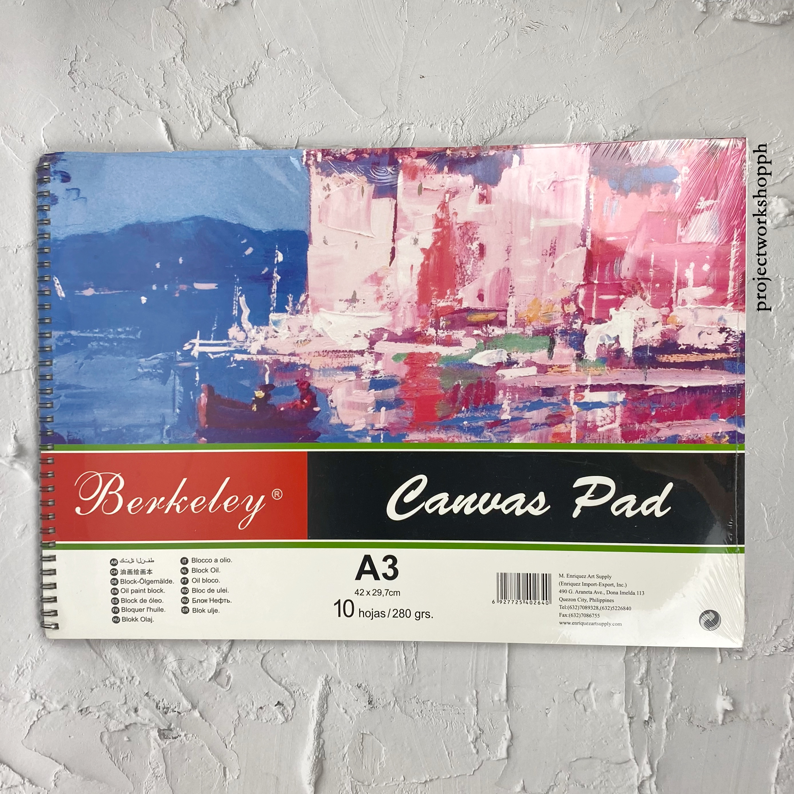 Canvas Pad/Acrylic Pad A3 - Ting Tong BD