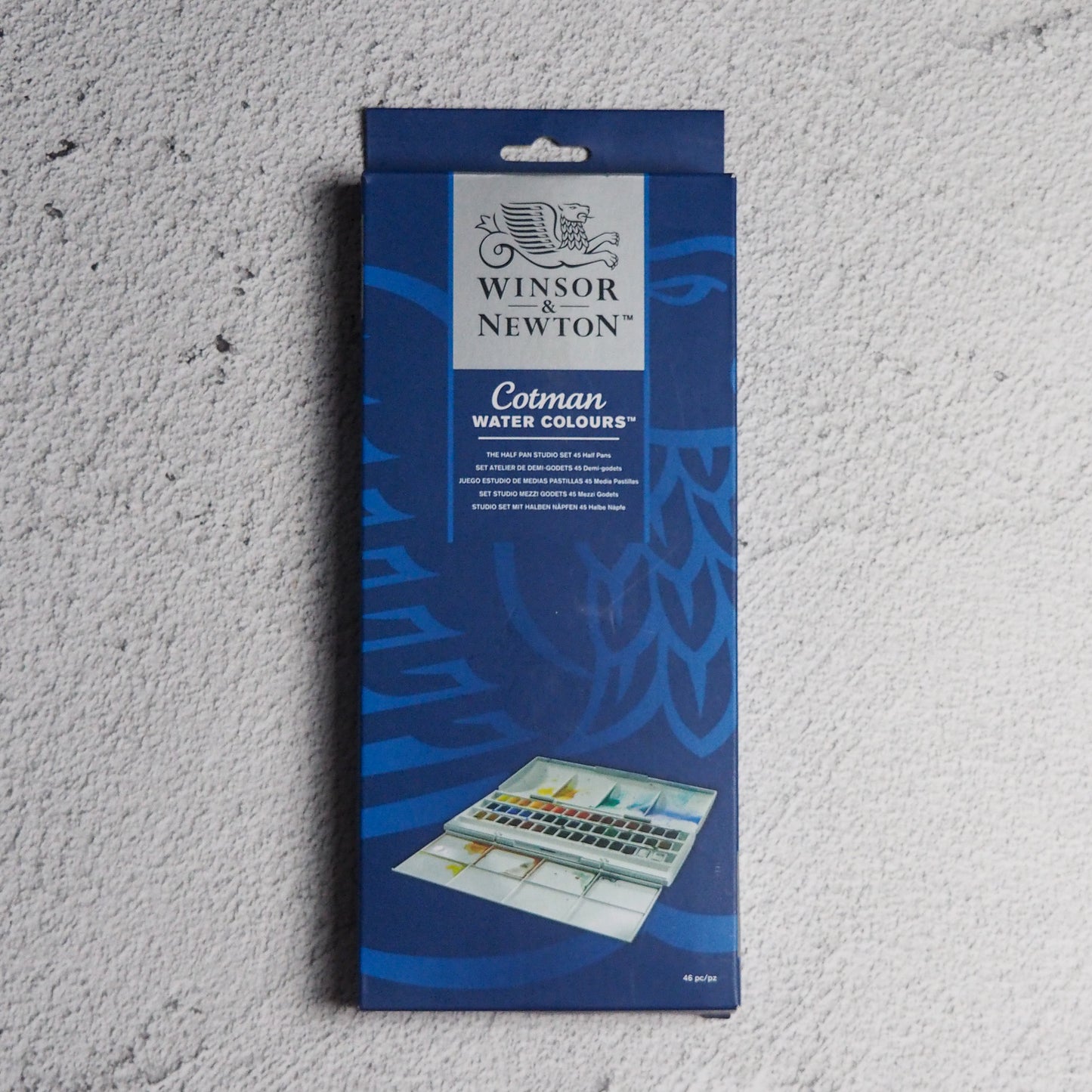 Winsor & Newton Cotman Watercolour Studio Set 45 Half Pans