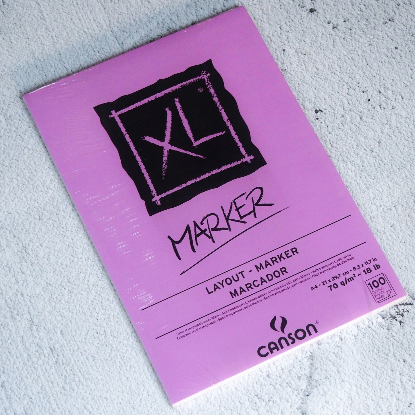 Canson Marker XL Pad A4/70gsm/100sh