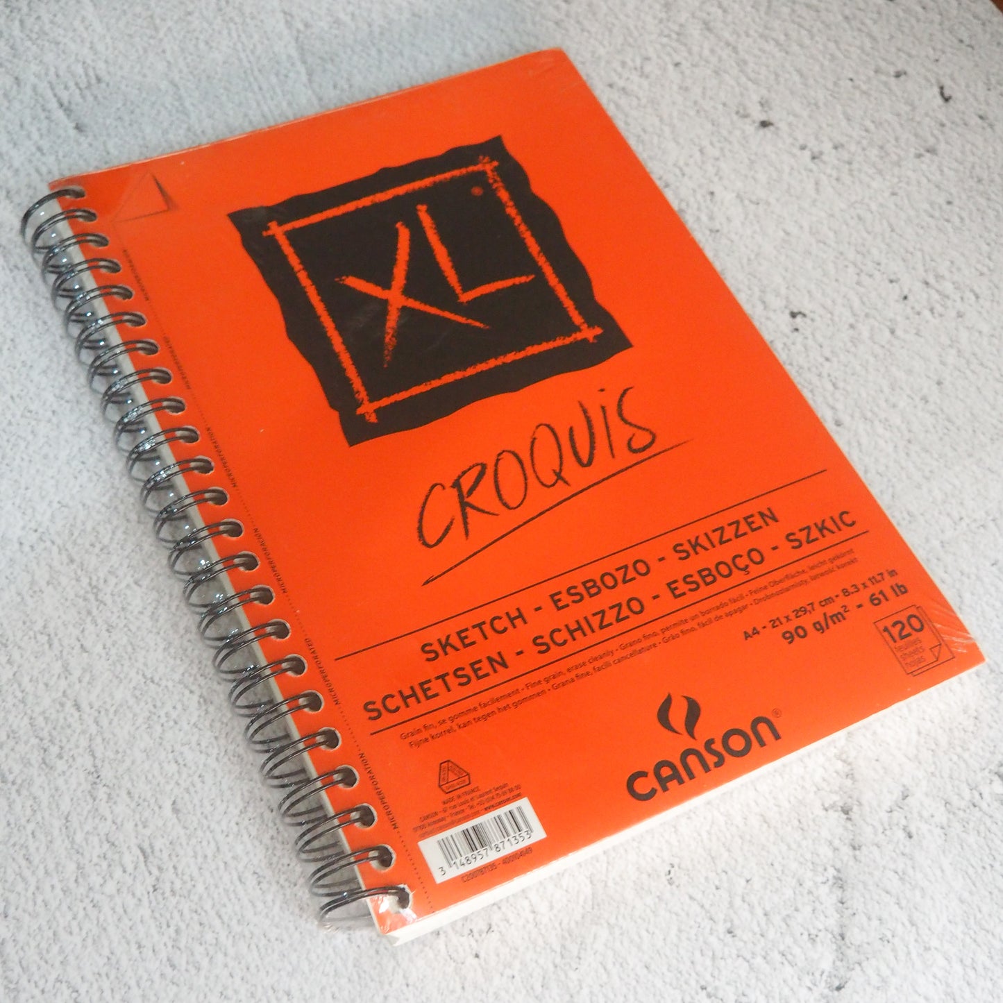 Canson XL Sketchpad A4/90gsm/120sh