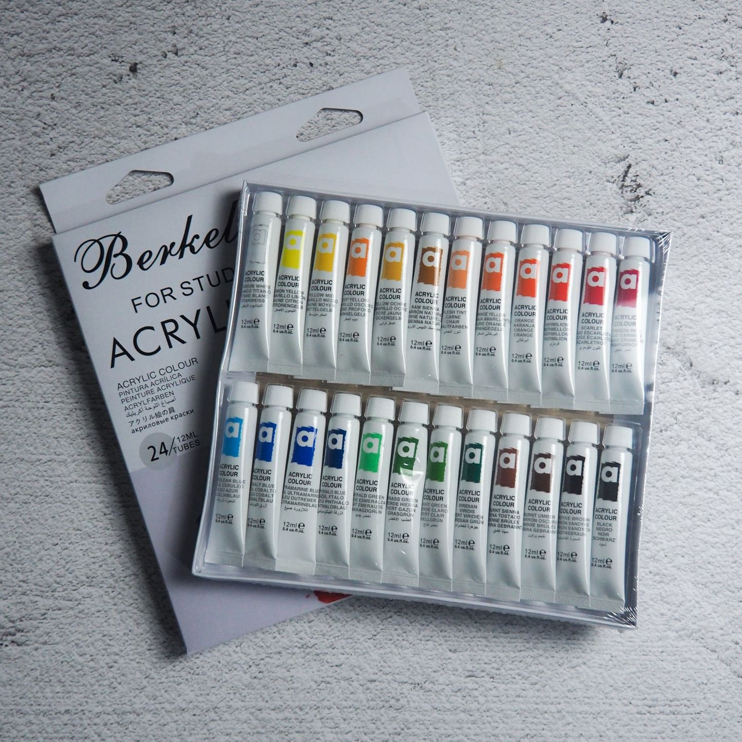 Berkeley Acrylic Colour Set 24