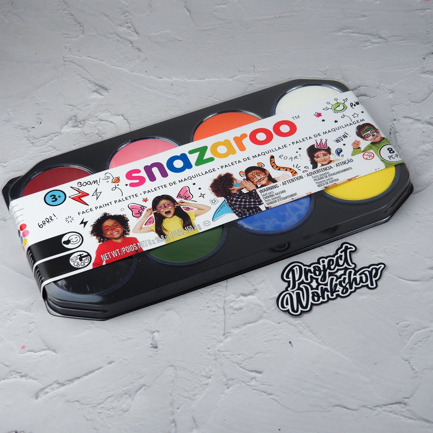 Snazaroo 18ml Palette Kit Face Paint