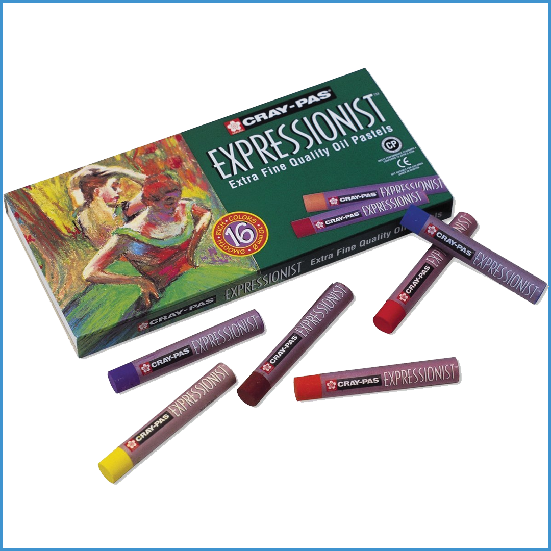 Sakura Cray-Pas Expressionist Oil Pastels 16s