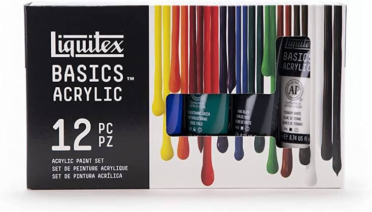 Liquitex Basics Acrylic 12 x 22ml Set