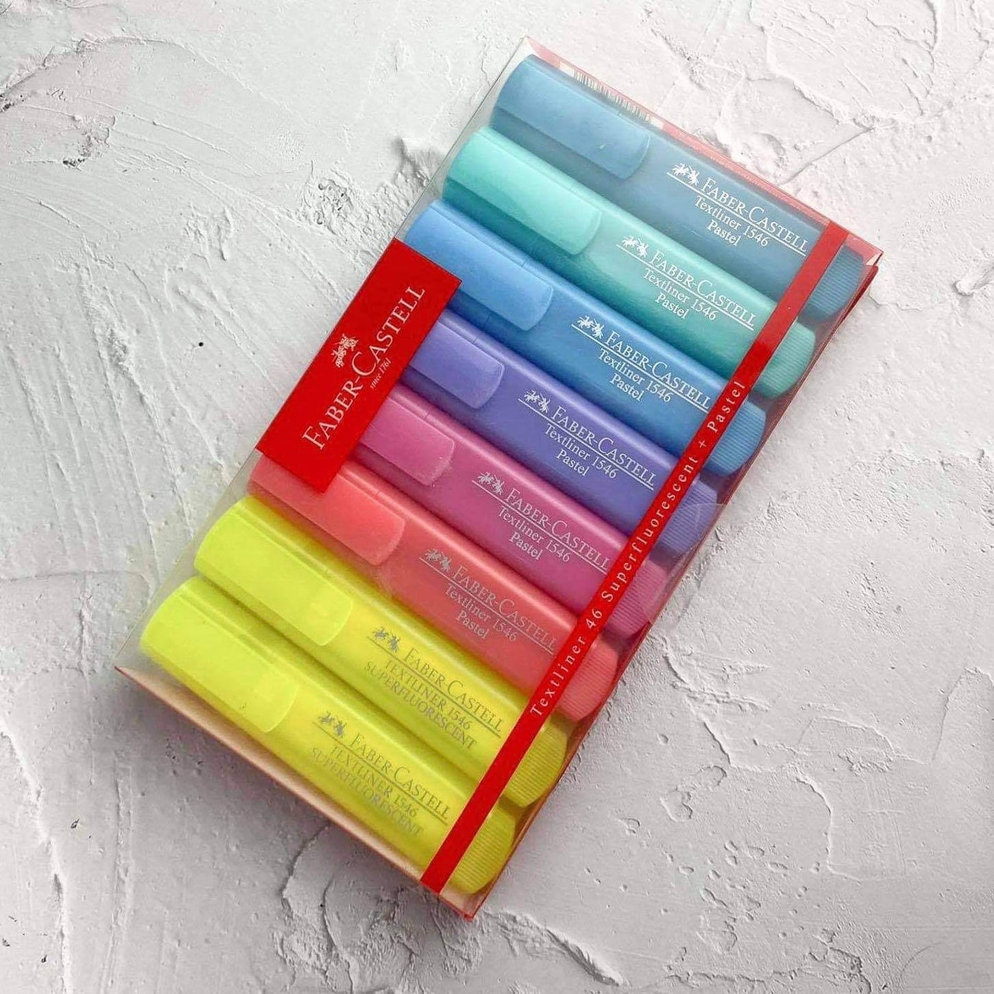 Faber-Castell Textliner Pastel 8 Colors